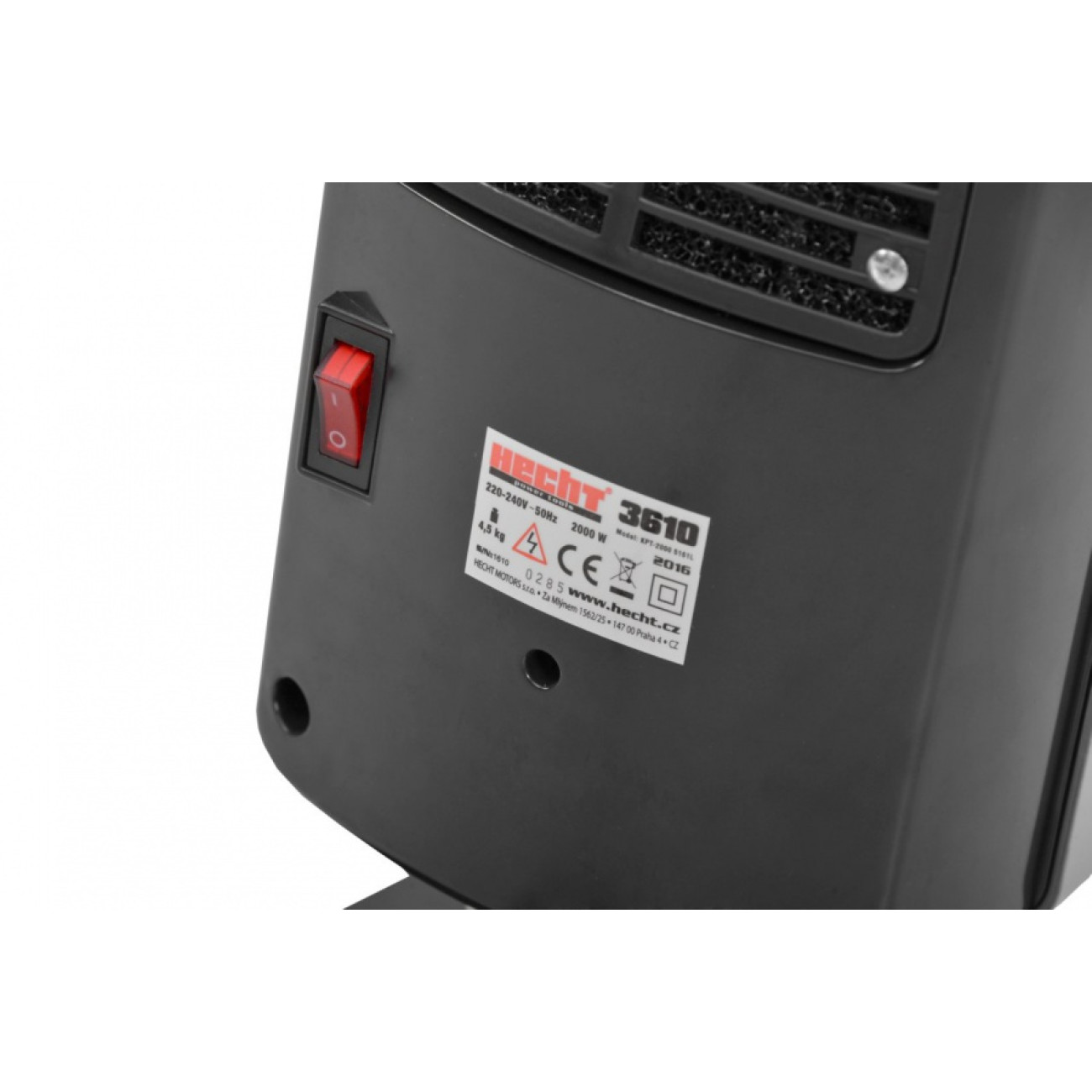 Radiator Electric Hecht 2000W cu Telecomanda - imagine 3