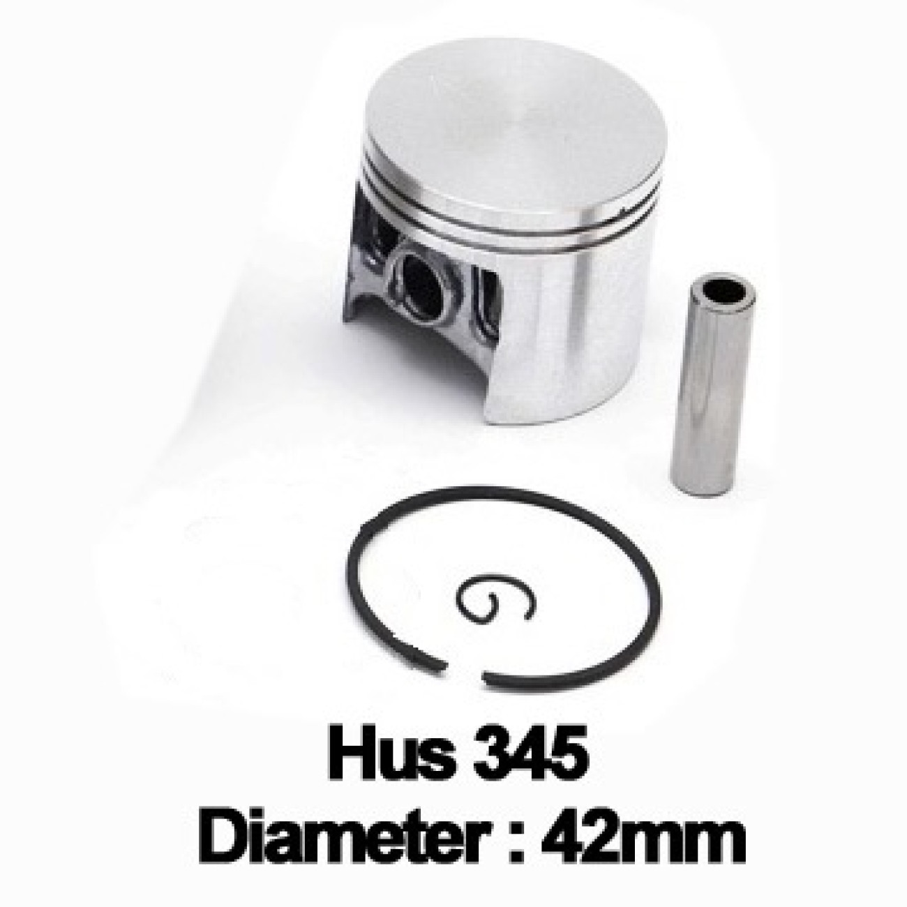 Piston compatibil Husqvarna 345/346, 42mm Ronex - imagine 2
