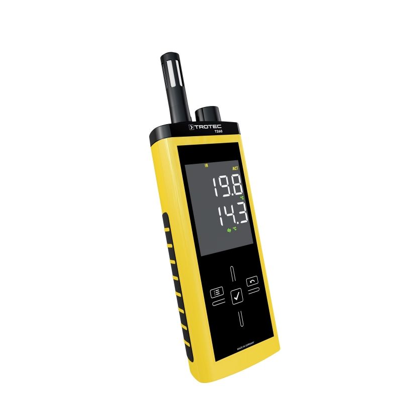 Termohigrometru TROTEC T260 cu alarmă punct de rouă - imagine 2