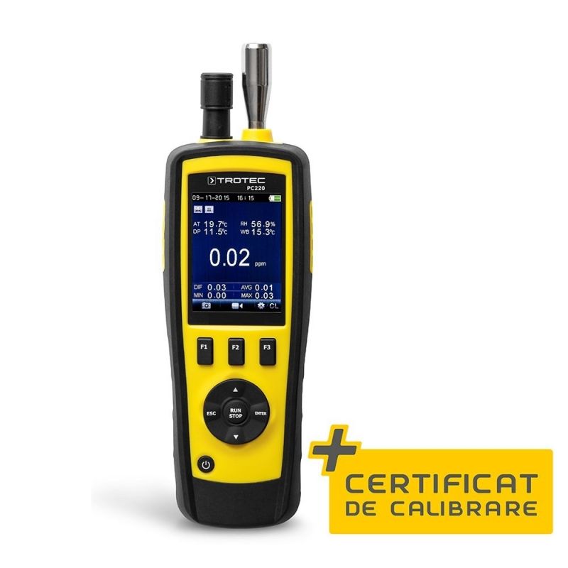 Contor Particule TROTEC PC220 cu Calibrare - imagine 2