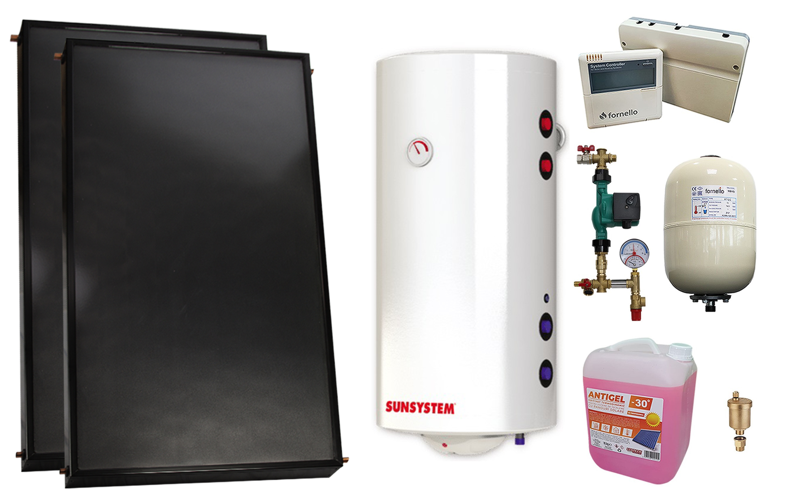 Sistem Solar Presurizat Fornello 2 Panouri 150L