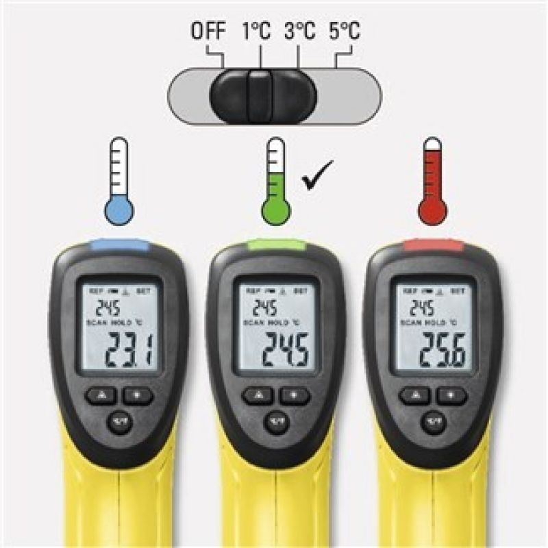 Pirometru Trotec BP17 cu Laser si Alarma - imagine 3