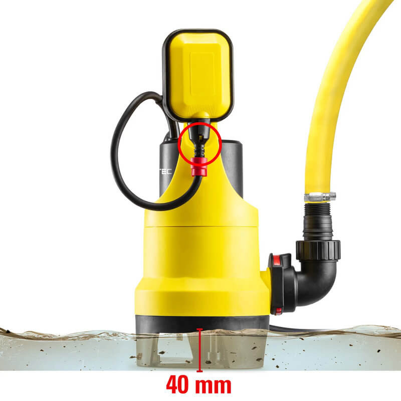 Pompa Submersibila Trotec TWP 4036 E, 7500 l/h, 400 W - imagine 8