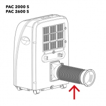 Furtun Original Trotec 150mm PAC 2000/2600 S