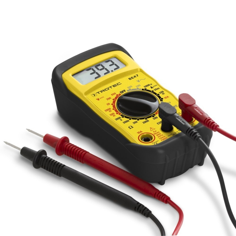 Multimetru Digital Trotec BE47 - CAT II 600V/CAT III 300V - imagine 4
