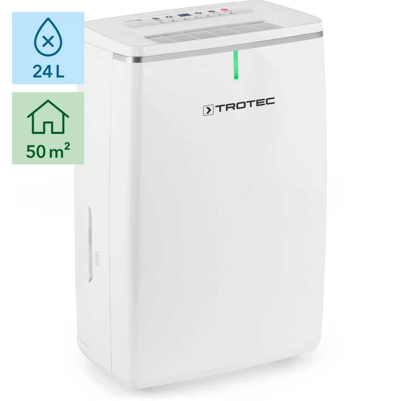 Dezumidificator Trotec TTK72E, 24l/zi, 50mp - imagine 2