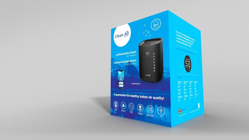 Umidificator Clean Air Optima CA604B Smart, WiFi, 55 m² - imagine 8