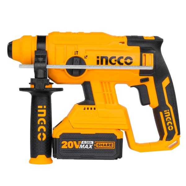 Ciocan Rotopercutor Ingco CRHLI2201 20V Brushless 1.5J - imagine 5