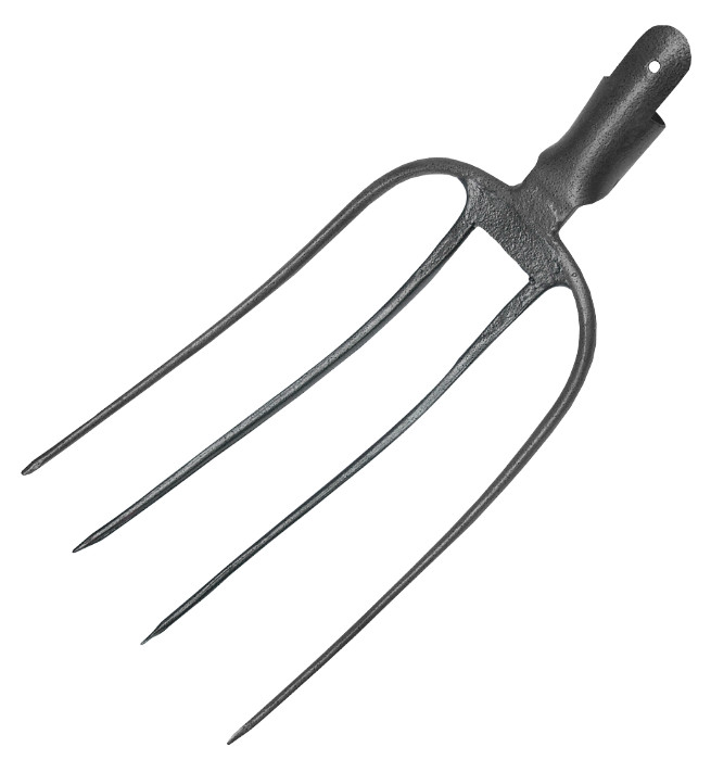 Furca Gradina Carbon 4 Dinti Evotools