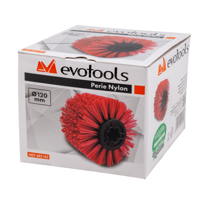 Perie Nylon 120mm Evotools pentru Mașină de Șlefuit - imagine 2