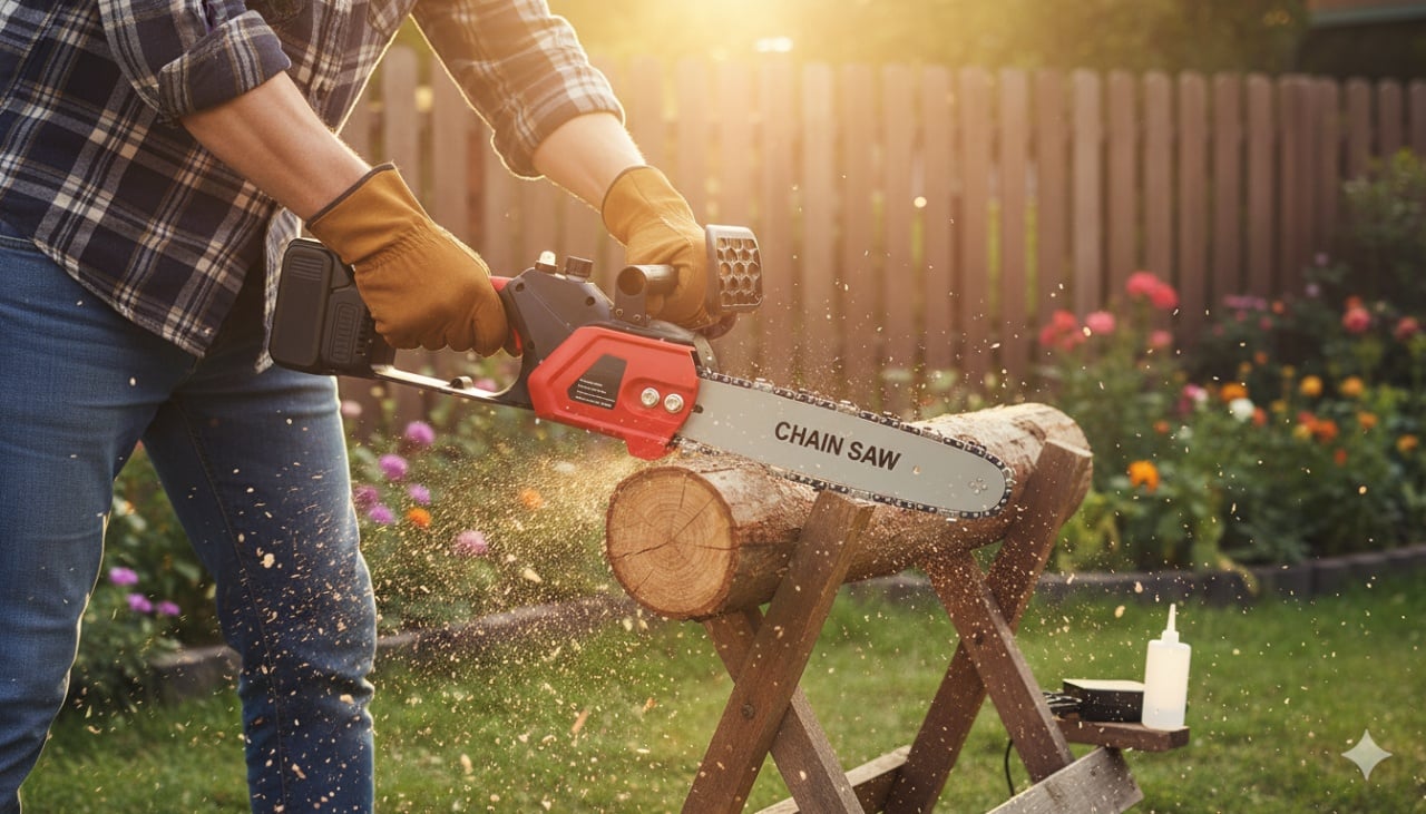 Drujba Electrica Craft-TEC 48V cu 2 Acumulatori - imagine 2