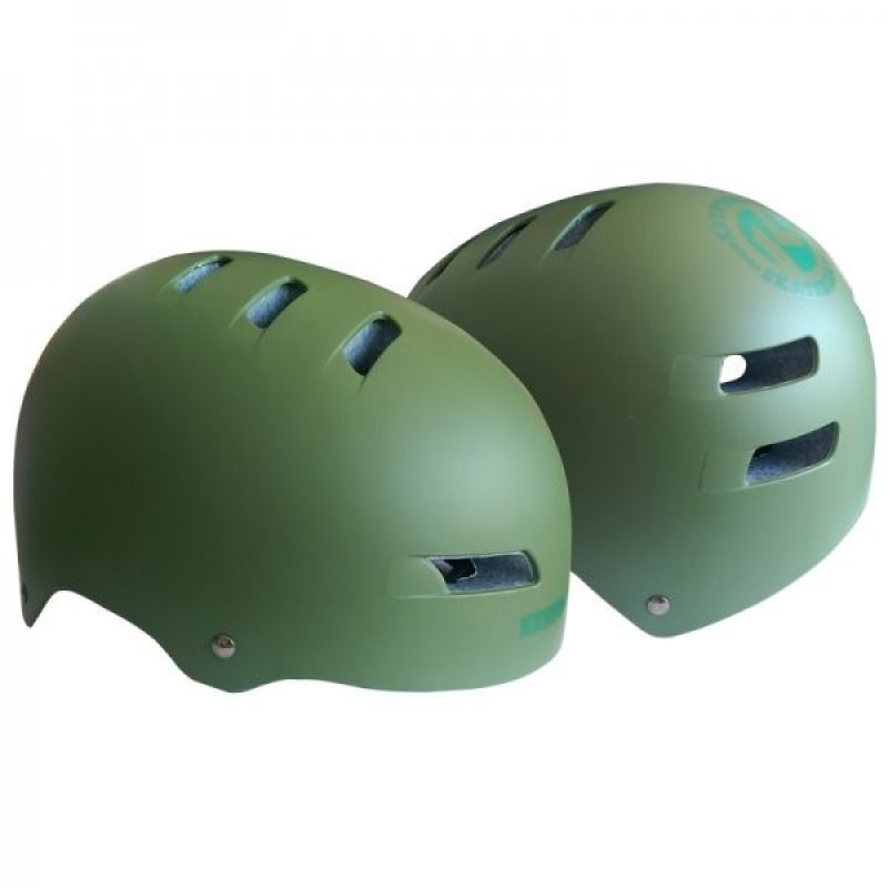 Cască Kryptonics Step Up Verde M/L, ușoară și ventilată