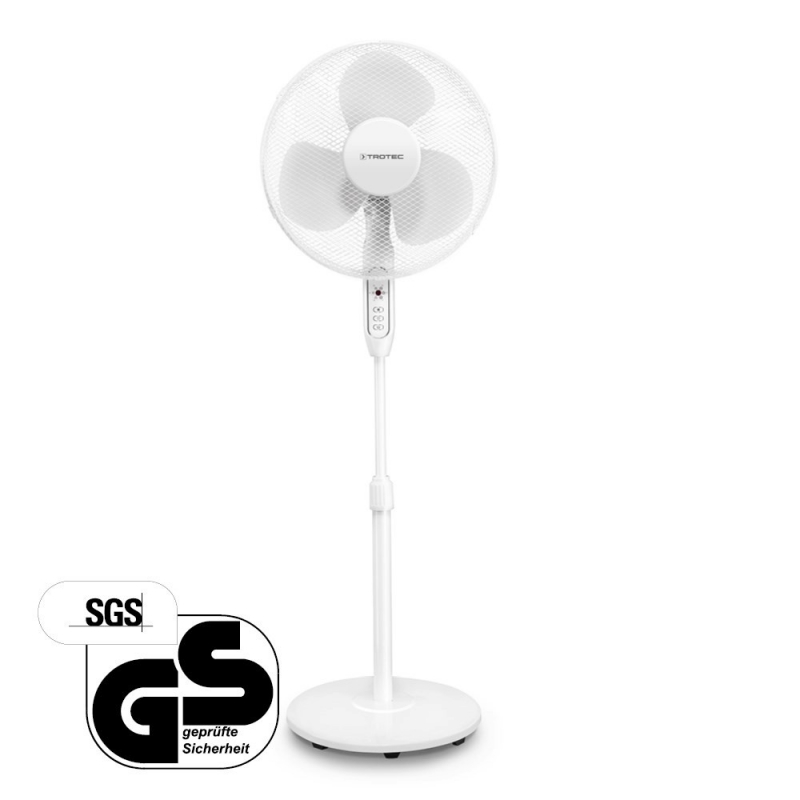 Ventilator cu picior Trotec TVE 25 S, telecomandă și timer