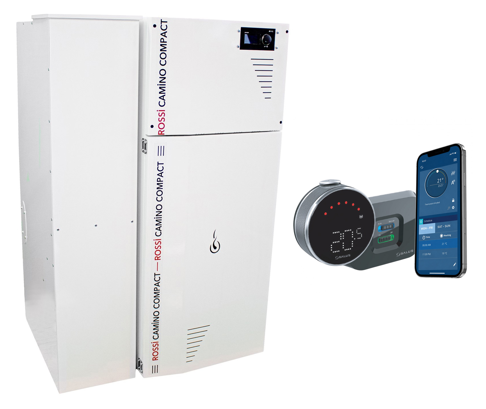 Centrala Peleti Fornello 35kw + Control Wi-Fi - imagine 2
