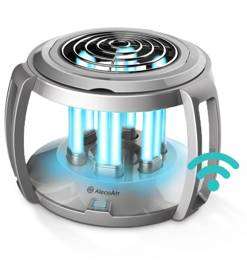Lampa UV-C cu Ozon AlecoAir L60 SMART, Wi-Fi, 60 m²