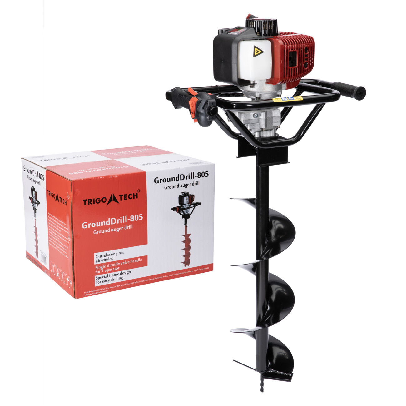 Motoburghiu electric 1.5kW Micul Fermier GF-1058 - imagine 5