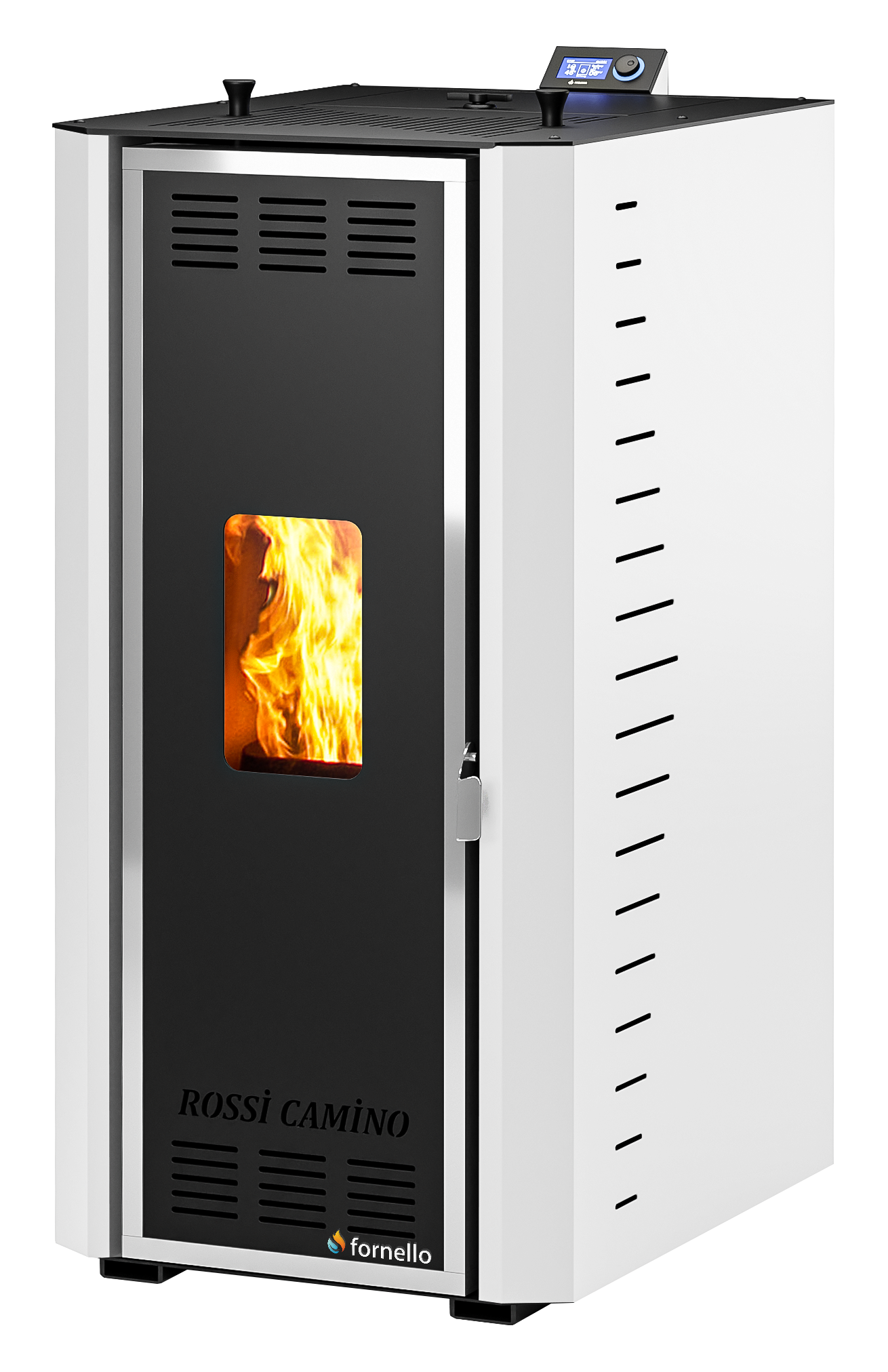 Termosemineu Fornello Camino Rossi 25 kW pe peleti