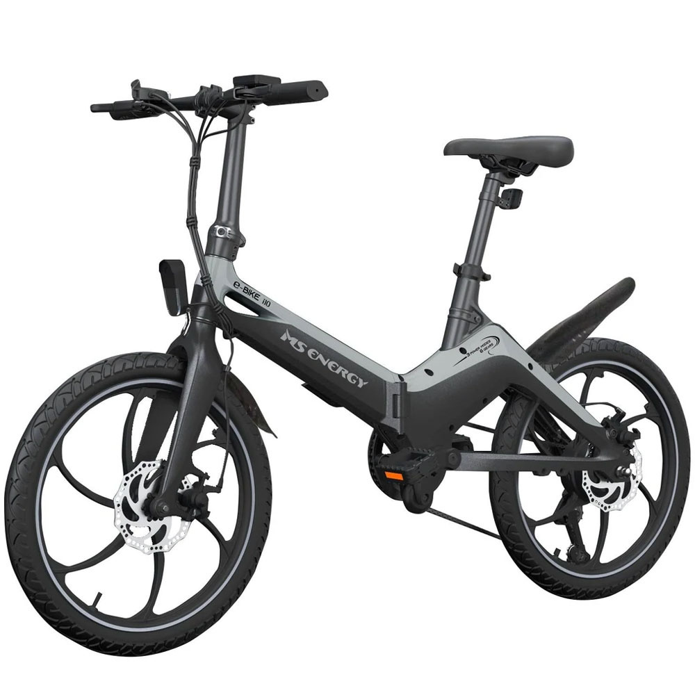 MS Energy i10 Negru | Bicicletă Electrică Pliabilă