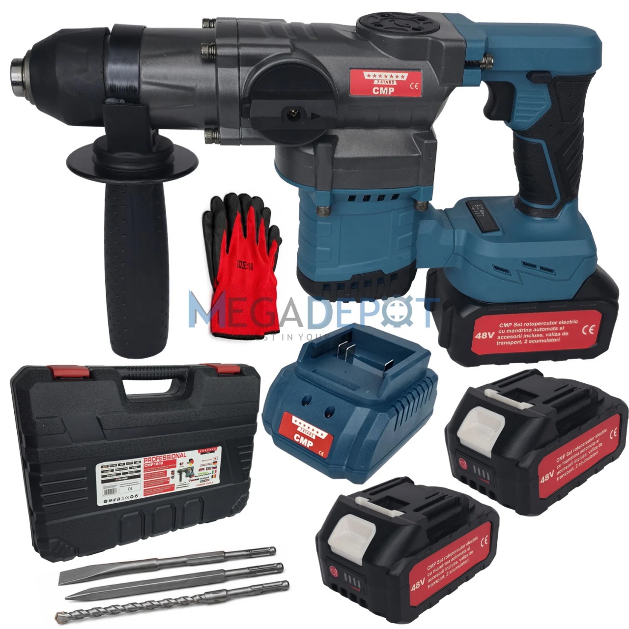 Ciocan Rotopercutor Campion CMP1840 9J 48V Brushless