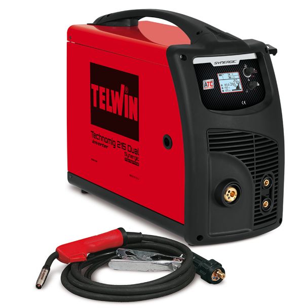 Telwin TECHNOMIG215DUAL - Sudură MIG-MAG Synergic 220A