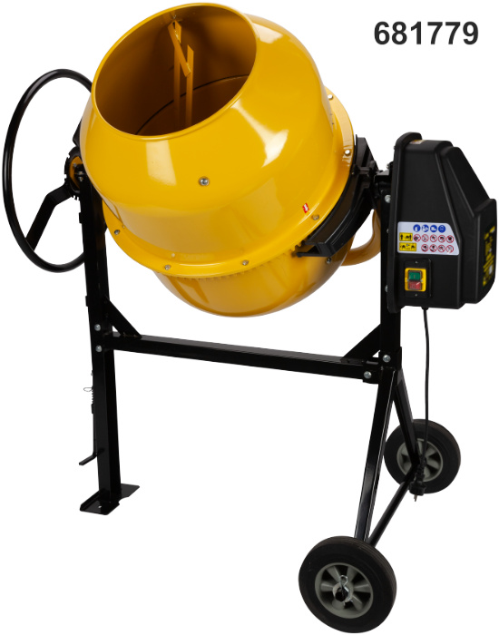 Betoniera Evotools 180L 650W 28rpm BuildXell