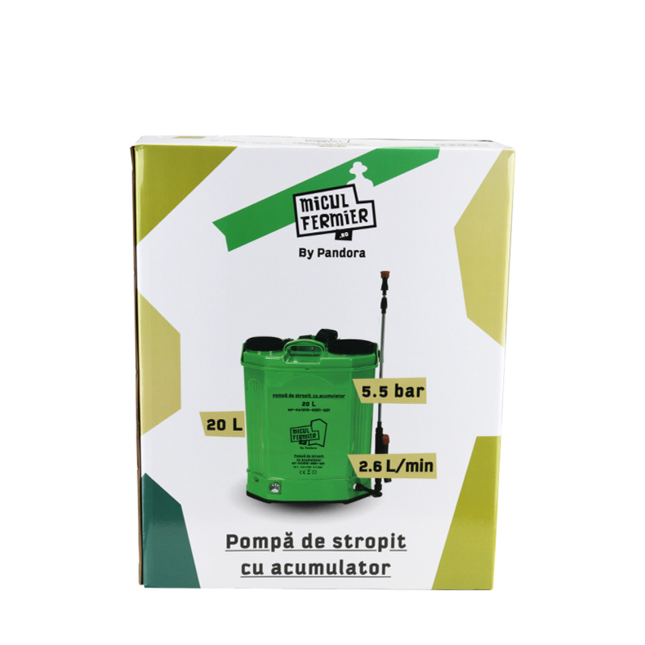 Pompa de Stropit cu Acumulator 20L Micul Fermier - imagine 11