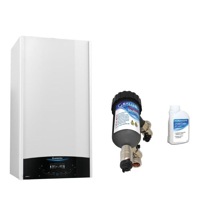 Centrala Ariston Genus One+ 24 kW cu Kit evacuare - imagine 1