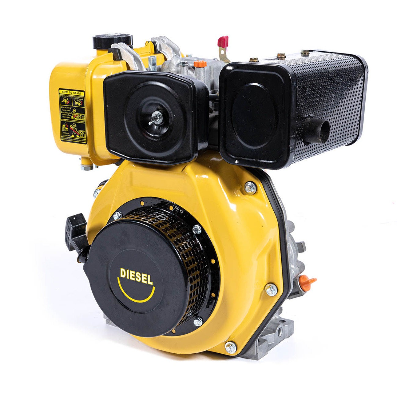 Motor Diesel 10CP Micul Fermier MF 186FA - imagine 2