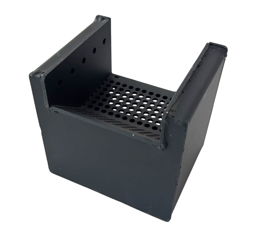 Creuzet (focar) din otel pentru Termoseminee pe peleti Fornello Eva 12/18/25 kW – Otel 3 mm (PIESA ORIGINALA)