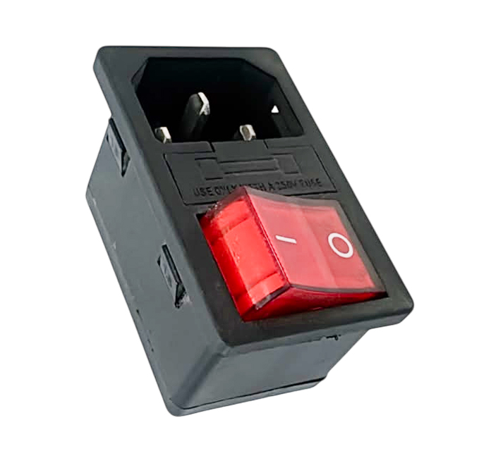 Priza alimentare pentru Centrale/Termoseminee/Sobe pe peleti Fornello Fuoco/Maxima/Insert/Eva/Eva B - (PIESA ORIGINALA)