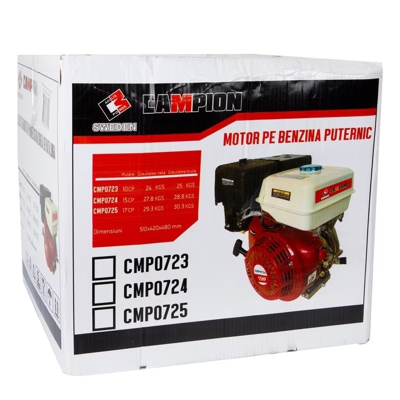 Campion CMP0723 Motor Benzina 10CP - Performant - imagine 3