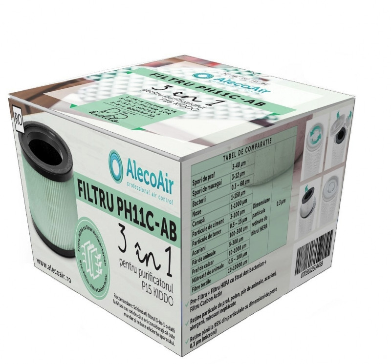 Filtru 3-in-1 P40 SMART Alecoair - imagine 3