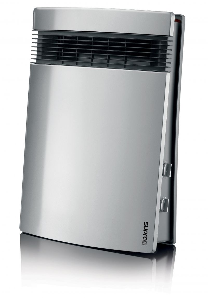 Aerotermă Baie Supra Lito Gri 1800 W cu Termostat și IP21