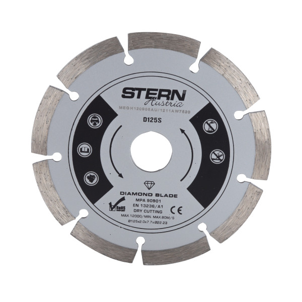 Disc Diamantat Stern 125mm Taiere Uscata