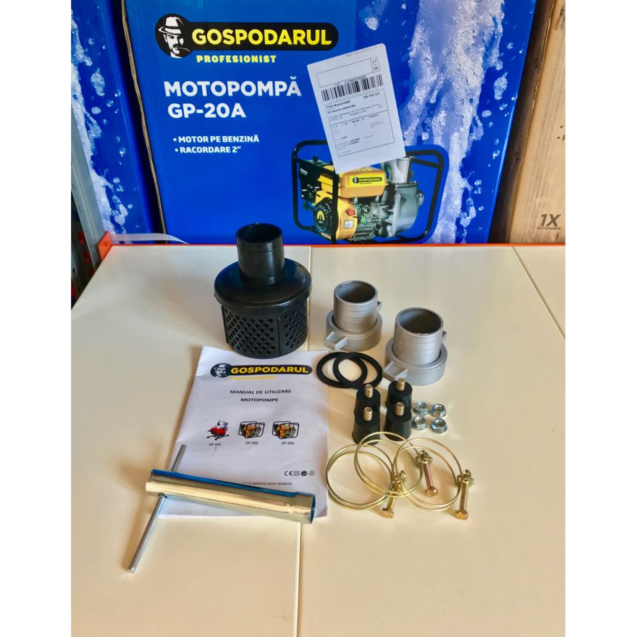 Motopompa Gospodarul Profesionist 6.5 CP 2 Toli - imagine 3