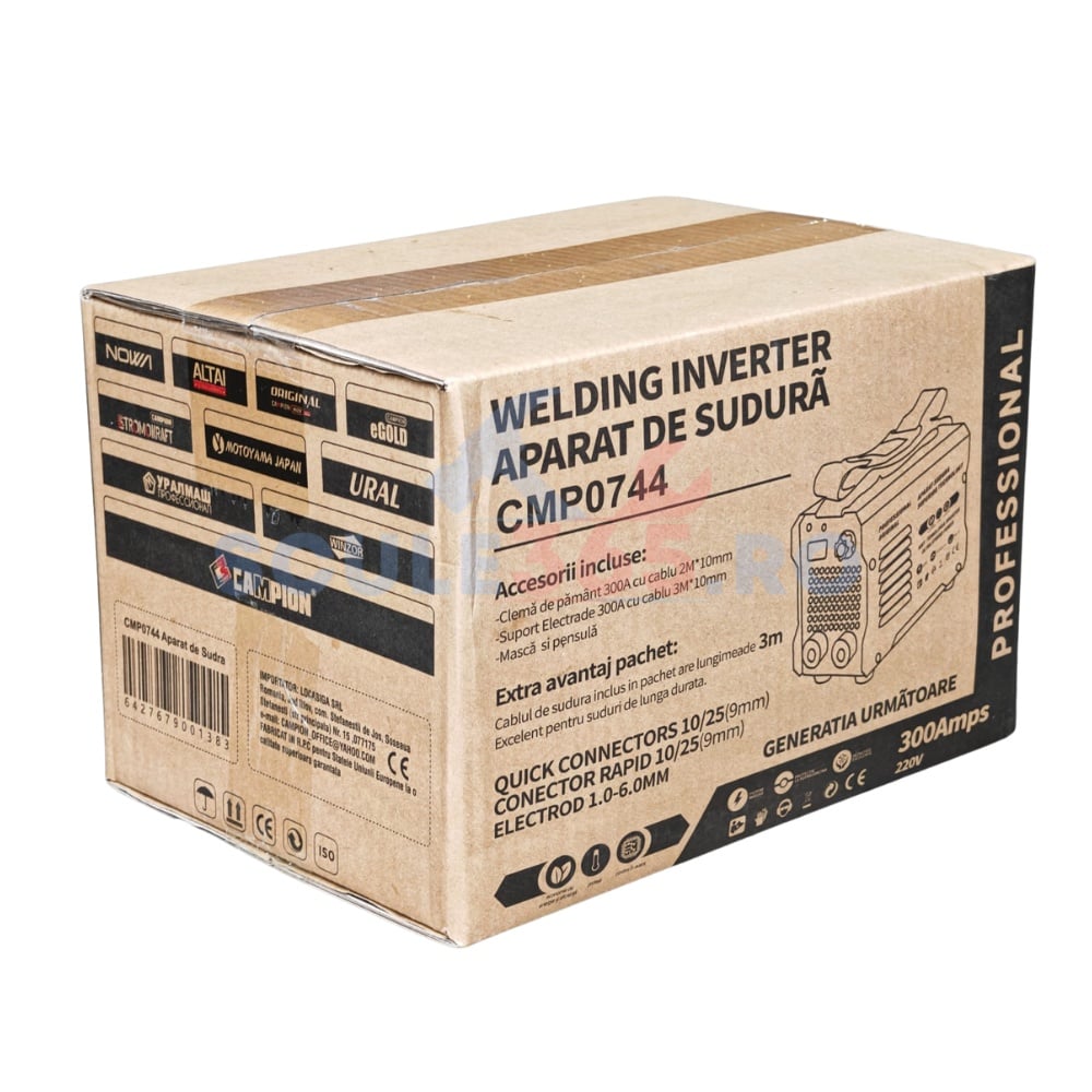 Aparat Sudura Invertor 300A URAL MMA - imagine 5