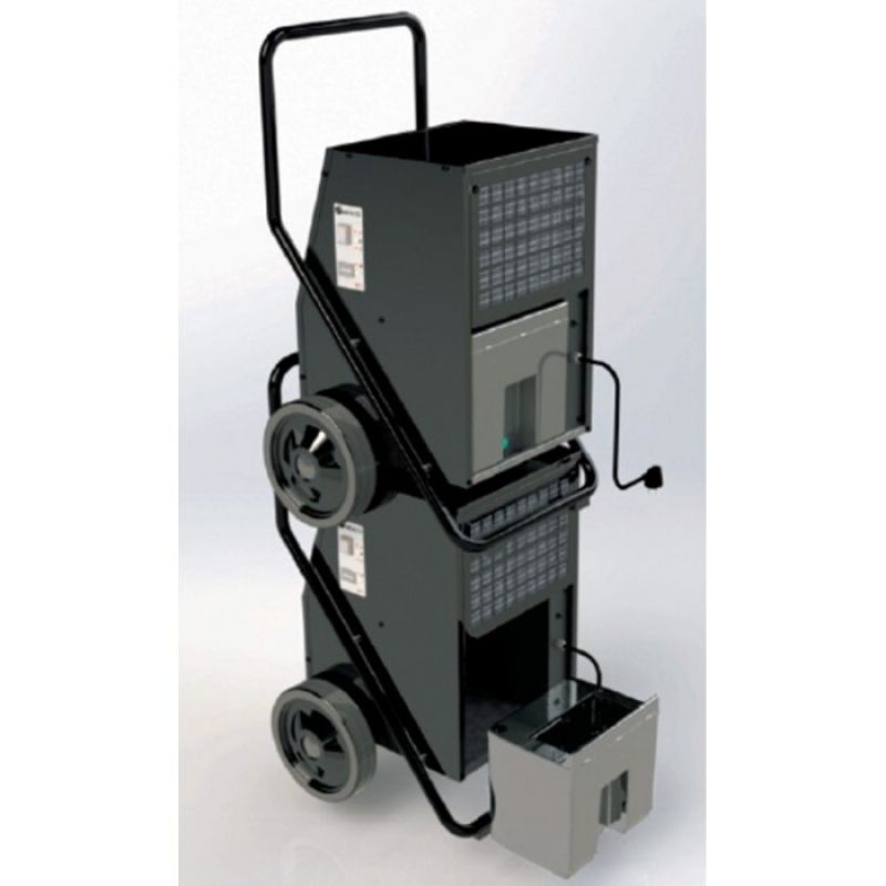 Dezumidificator Profesional Meaco 38L, Uscare Rapidă Clădiri - imagine 3