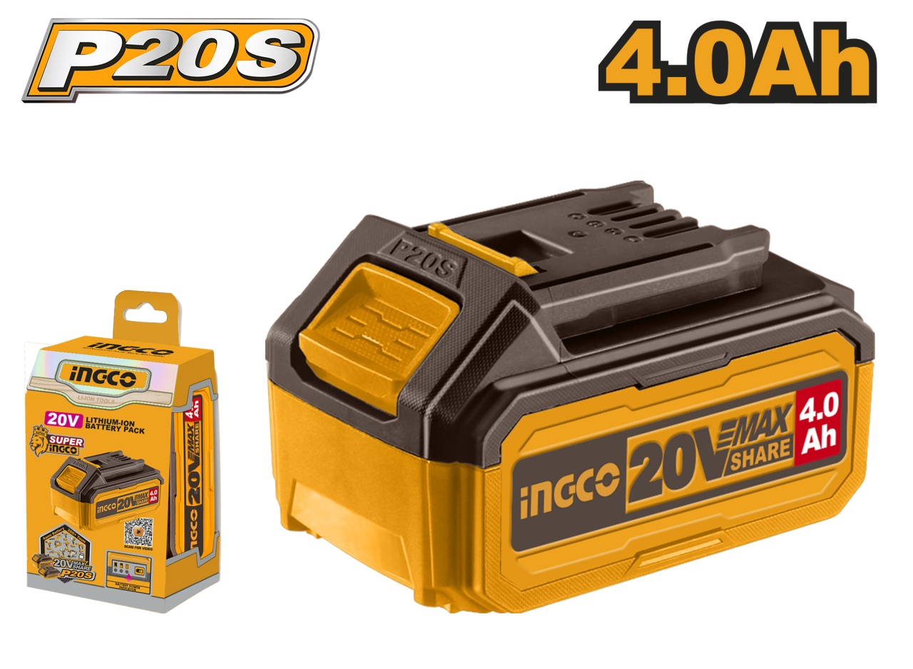 Baterie (Acumulator) 20V 4Ah P20S, Ingco FBLI2002