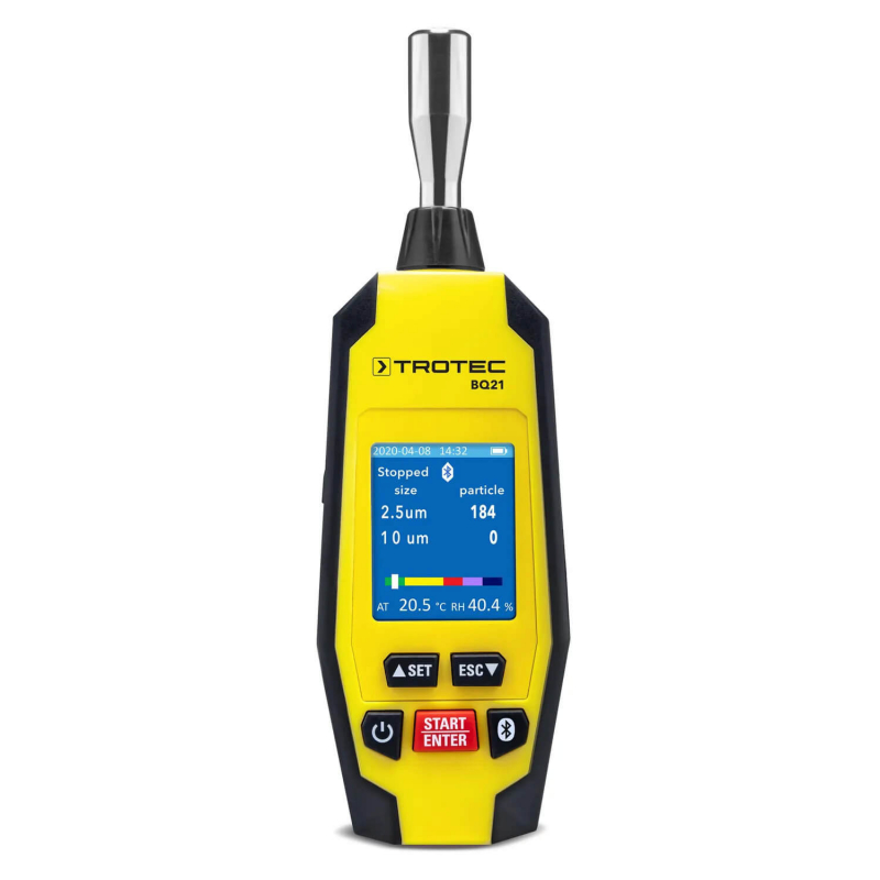 Trotec BQ21 Masurator Particule Bluetooth - imagine 2