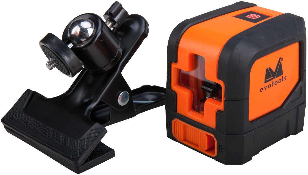 Nivela Laser Cruce 20m Evotools RLL cu Suport - imagine 2