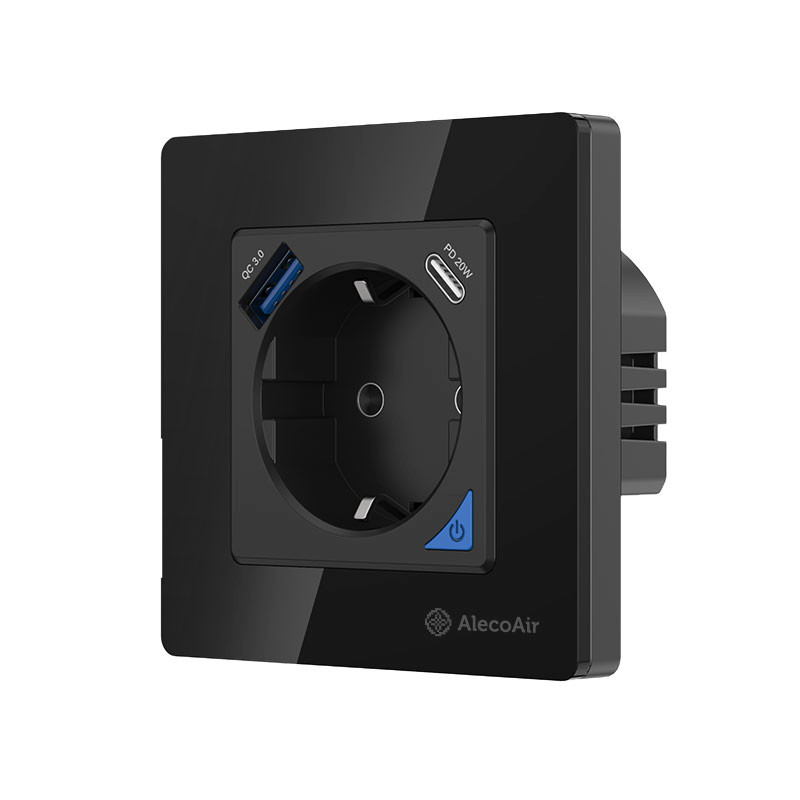 Priza WiFi AlecoAir G40 Control Vocal USB - imagine 4