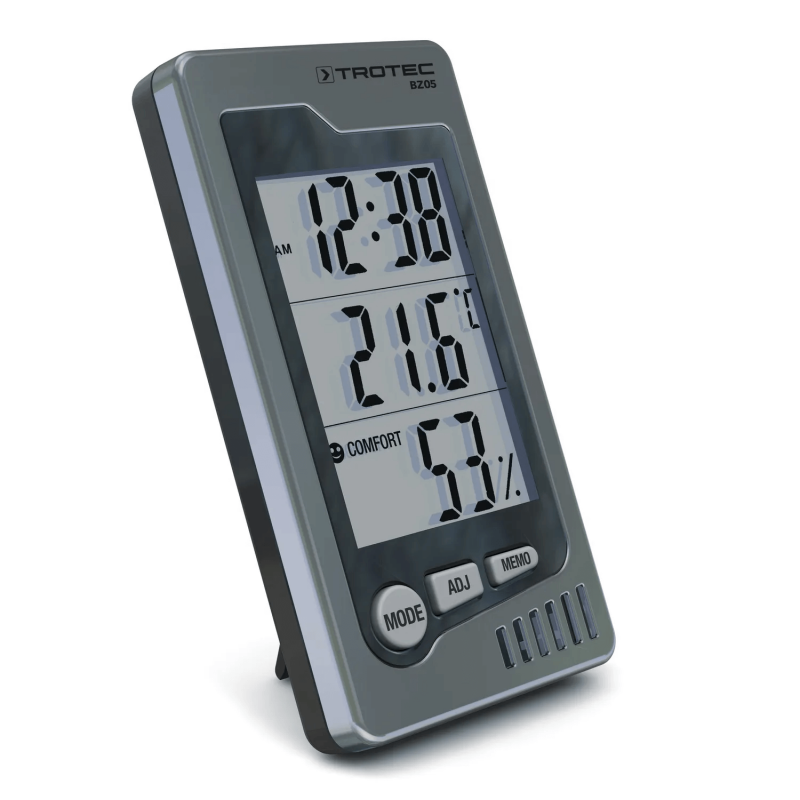 Termohigrometru TROTEC BZ05 cu Alarma și Display - imagine 3