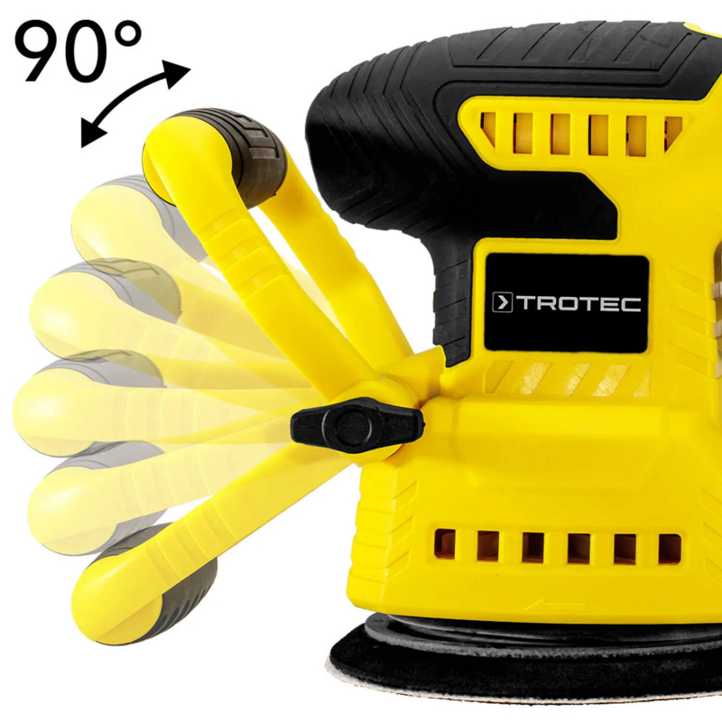 Șlefuitor orbital pe acumulator Trotec PESS 10-20V, 2 Ah - imagine 5