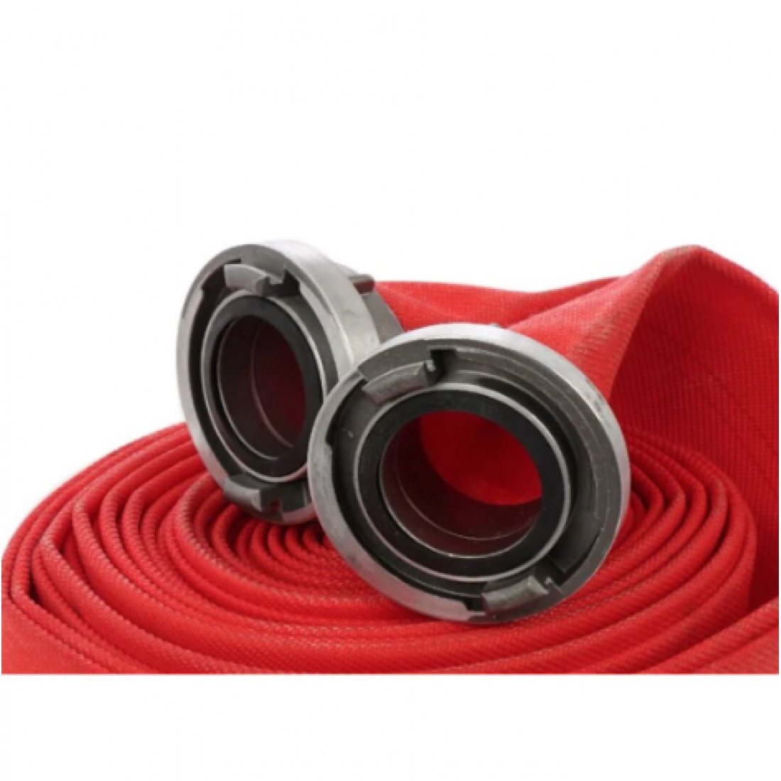 Furtun pompier Lider MX956 50mm 20m 8 bar cu cuple, roșu - imagine 3
