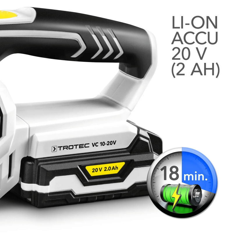 Aspirator de mână fără cablu Trotec VC10-20V, umed și uscat - imagine 5