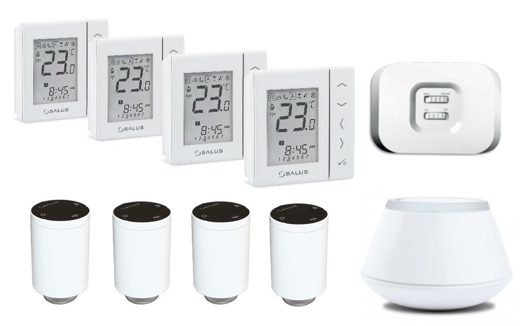 Salus Smart Home 4 Zone - Control Inteligent