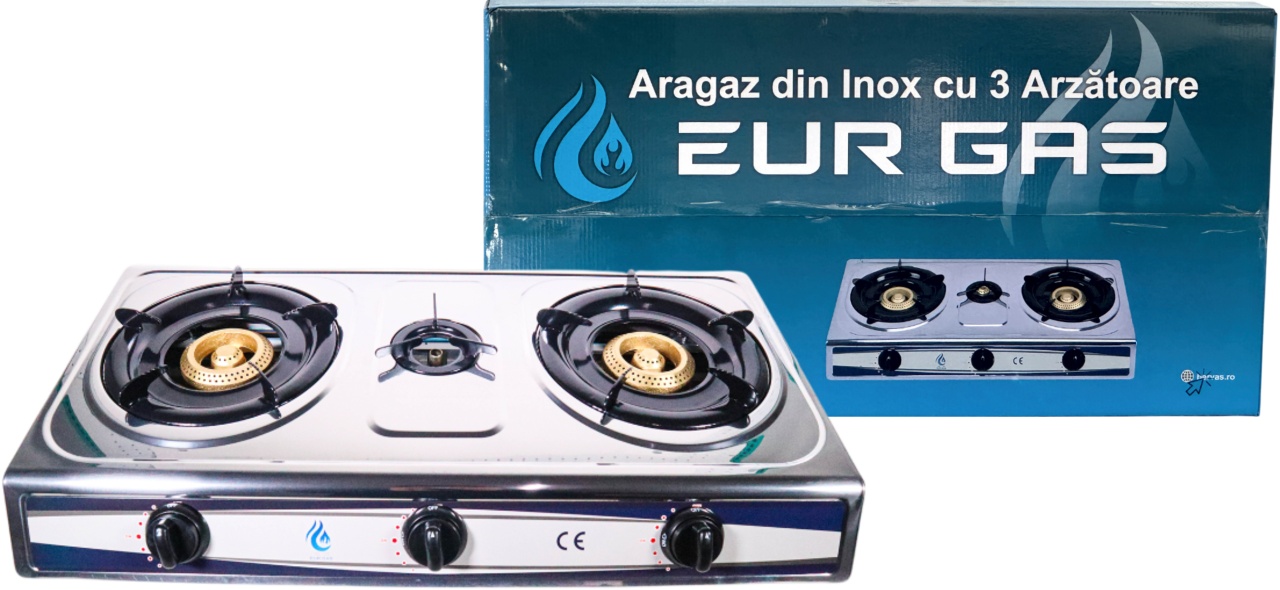 Aragaz Exterior INGCO 3 Arzătoare 2.6kW - imagine 2
