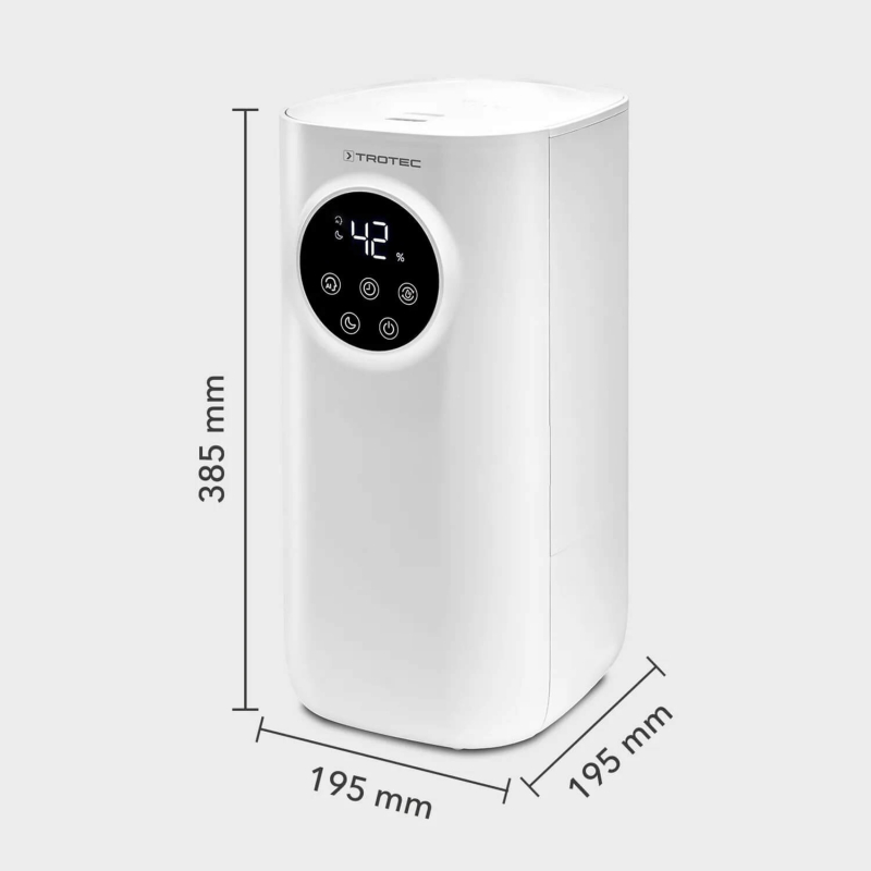 Umidificator Ultrasunete TROTEC B7E 300 ml/h, 3 în 1, UV - imagine 3