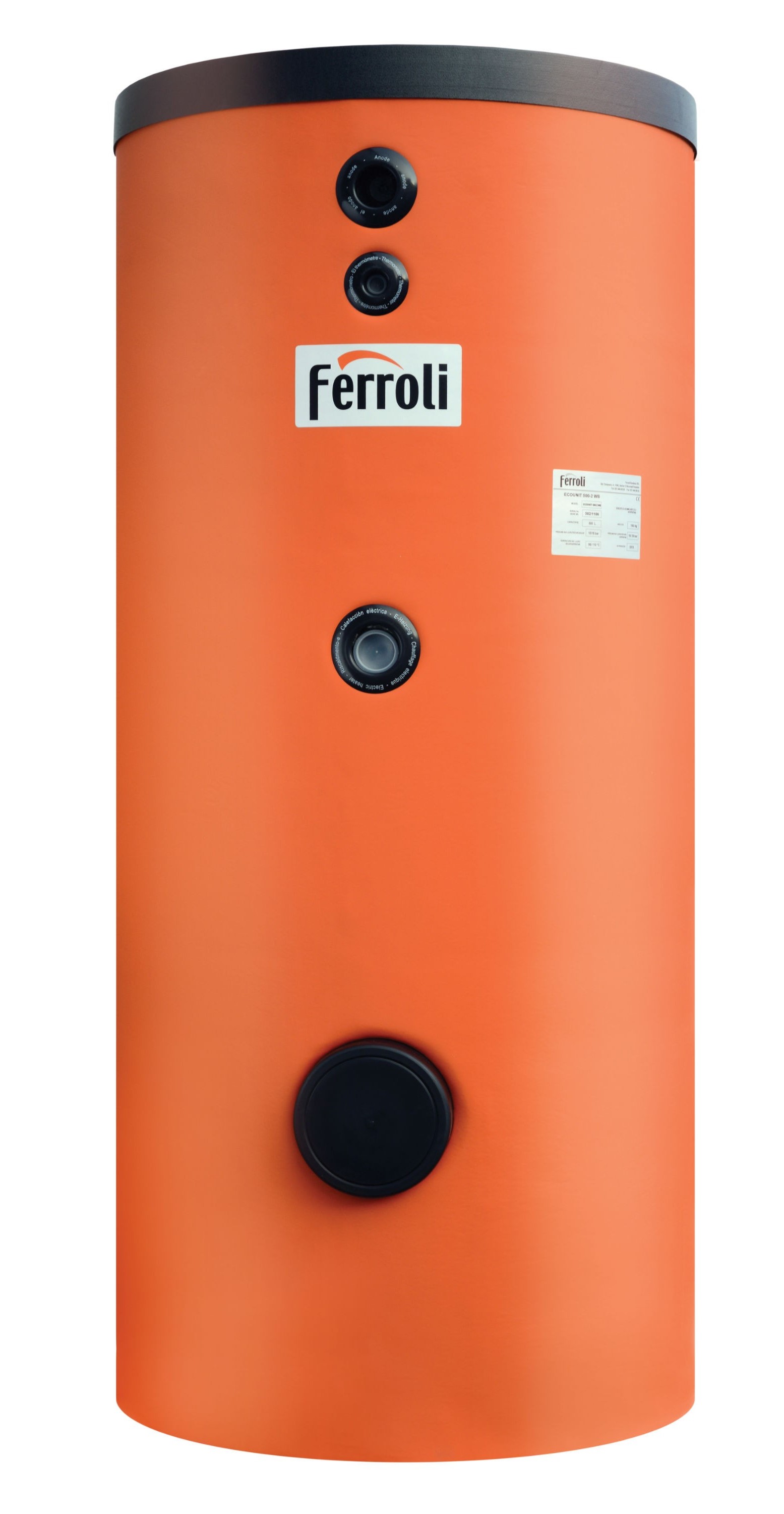 Boiler Ferroli ECOUNIT 150-1WB, 150L - imagine 1