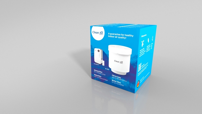 Filtru apă W-01W Clean Air Optima CA606/CA607, anti-calcar - imagine 3
